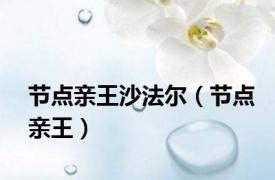 节点亲王沙法尔（节点亲王）