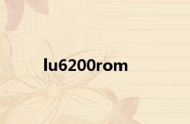 lu6200rom