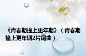 《青春期撞上更年期》（青春期撞上更年期2片尾曲）