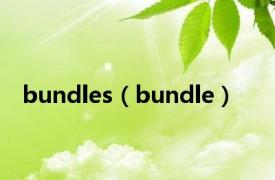 bundles（bundle）