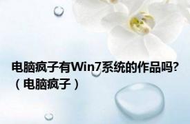 电脑疯子有Win7系统的作品吗?（电脑疯子）