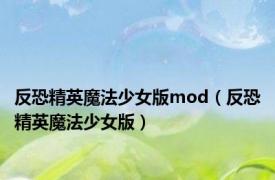 反恐精英魔法少女版mod（反恐精英魔法少女版）