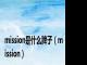 mission是什么牌子（mission）