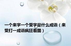 一个来字一个受字是什么成语（来受打一成语疯狂看图）