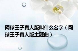 网球王子真人版叫什么名字（网球王子真人版主题曲）