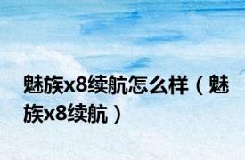 魅族x8续航怎么样（魅族x8续航）