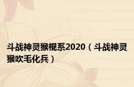 斗战神灵猴棍系2020（斗战神灵猴吹毛化兵）