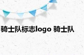 骑士队标志logo 骑士队 