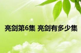 亮剑第6集 亮剑有多少集 