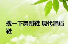 搜一下舞蹈鞋 现代舞蹈鞋 