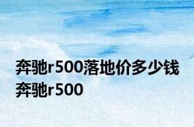 奔驰r500落地价多少钱 奔驰r500 