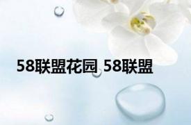 58联盟花园 58联盟 