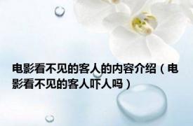 电影看不见的客人的内容介绍（电影看不见的客人吓人吗）