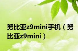 努比亚z9mini手机（努比亚z9mini）