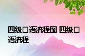 四级口语流程图 四级口语流程 