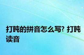 打盹的拼音怎么写? 打盹读音 