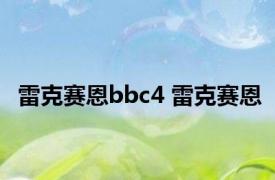 雷克赛恩bbc4 雷克赛恩 