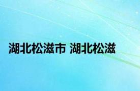 湖北松滋市 湖北松滋 