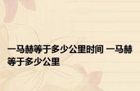 一马赫等于多少公里时间 一马赫等于多少公里