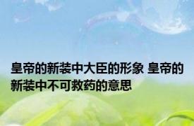 皇帝的新装中大臣的形象 皇帝的新装中不可救药的意思