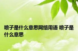 喷子是什么意思网络用语 喷子是什么意思 