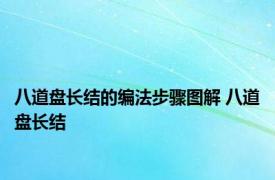 八道盘长结的编法步骤图解 八道盘长结 