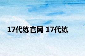 17代练官网 17代练 