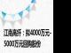 江南高纤：拟4000万元-5000万元回购股份