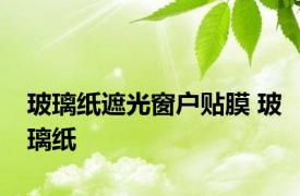 玻璃纸遮光窗户贴膜 玻璃纸 