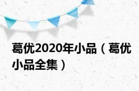 葛优2020年小品（葛优小品全集）