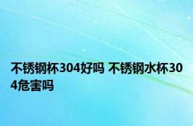 不锈钢杯304好吗 不锈钢水杯304危害吗 