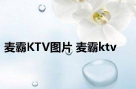 麦霸KTV图片 麦霸ktv 