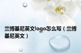 兰博基尼英文logo怎么写（兰博基尼英文）