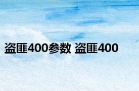 盗匪400参数 盗匪400 