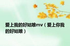 爱上我的好姑娘mv（爱上你我的好姑娘）