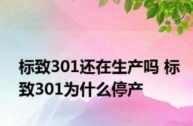 标致301还在生产吗 标致301为什么停产