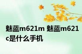 魅蓝m621m 魅蓝m621c是什么手机