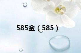 585金（585）