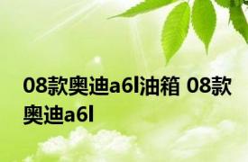 08款奥迪a6l油箱 08款奥迪a6l 