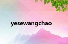 yesewangchao