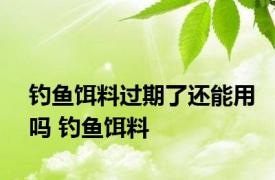 钓鱼饵料过期了还能用吗 钓鱼饵料 