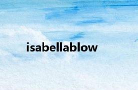 isabellablow