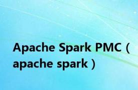 Apache Spark PMC（apache spark）