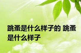 跳蚤是什么样子的 跳蚤是什么样子