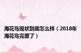 海花岛现状到底怎么样（2018年海花岛完蛋了）