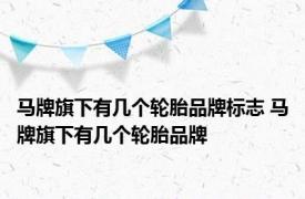 马牌旗下有几个轮胎品牌标志 马牌旗下有几个轮胎品牌