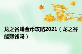 龙之谷赚金币攻略2021（龙之谷能赚钱吗）