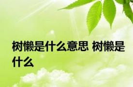 树懒是什么意思 树懒是什么