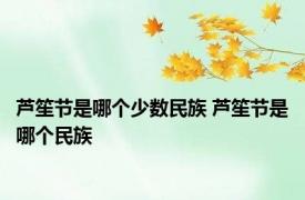 芦笙节是哪个少数民族 芦笙节是哪个民族