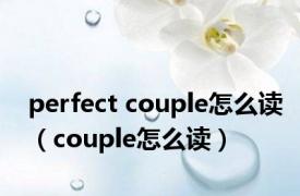 perfect couple怎么读（couple怎么读）